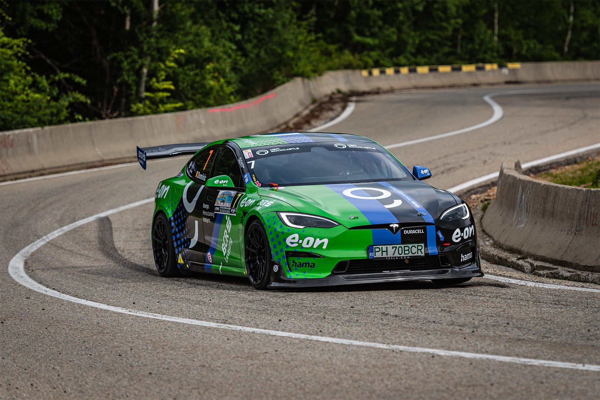Dominic Marcu’s Tesla Model S Plaid – UP-03 Pikes Peak Spec Forged Wheels + More