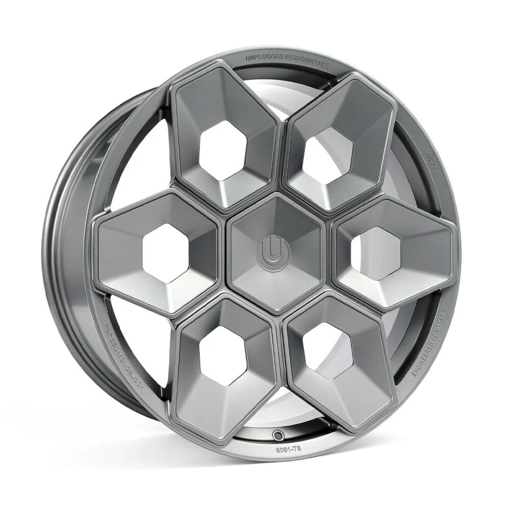 satin titanium